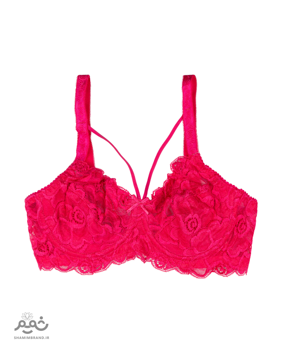 سوتین هارنسی فنردار گل رز(2090)