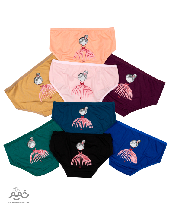 شورت پشت چاپ نخی (101)