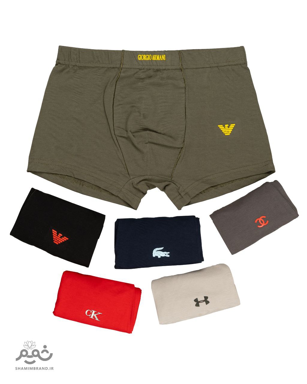 شورت الفا لاکرا نیم پا (پک سه عددی)
