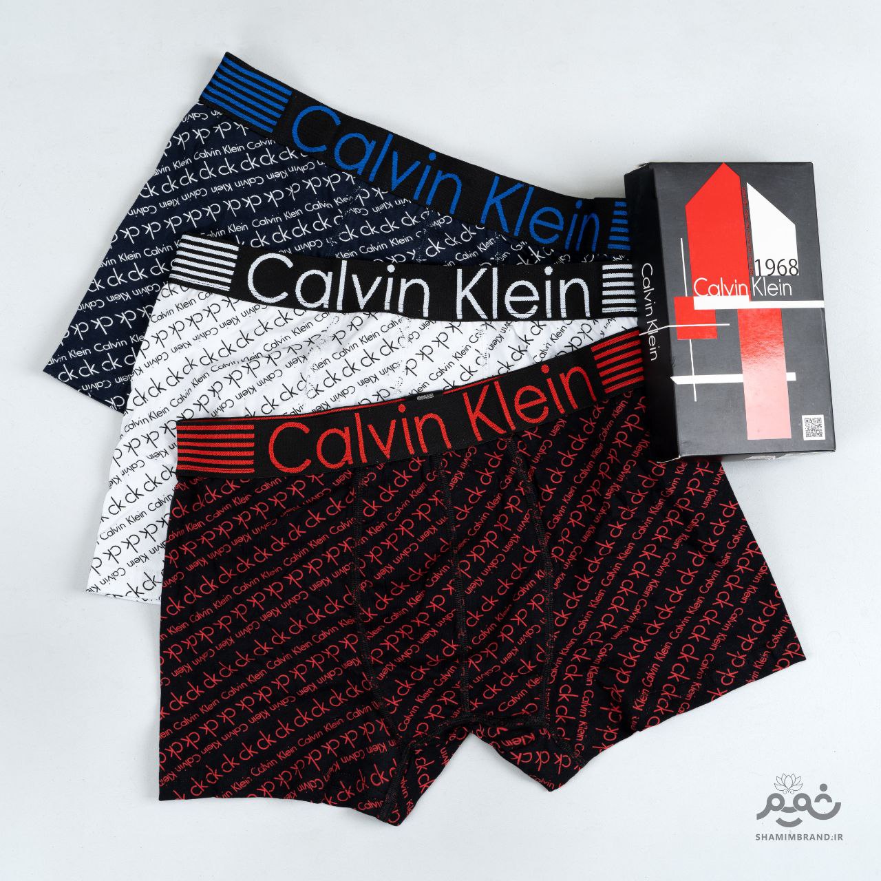 شورت کلوین نیم پا  (پک سه عددی)