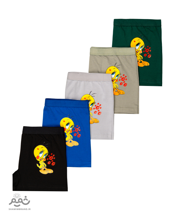 شورت پا دار جلو چاب